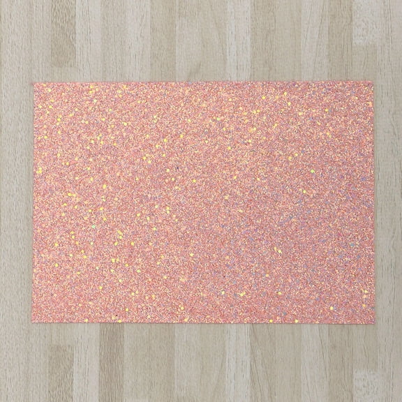 LOLIPPYY Glitter Fabric Sheet Shiny Material for Upholstery and Crafts 30x21x0.2Cm 3Pcs White Pink Green Colors