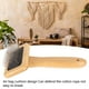 thumbnail image 4 of Peine de Telar de Madera Peine de macramé con Agujero Cojín de Bolsa de Aire Cepillo de Limpieza de bambú Finamente Pulido para Tapicería de Mascotas ANGGREK Otros, 4 of 8