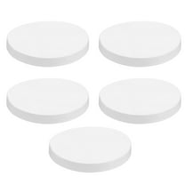 Phenofice Piling Caps for Dock White 5Pcs 6.7X6.7X0.8In