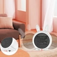 thumbnail image 5 of 800W Space Heater 2 Grade Portable Electric Heater with Safe Overheating and Tip Over Protection Heating Settings for Indoor Use, Small Heater for Office Home, 5 of 11