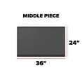 thumbnail image 2 of Weather Tech Comfort Mat Connect, Bordered, 1 Piece, 24x36in, Black,, 2 of 5