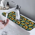 thumbnail image 7 of Kdxio Blue Batterflies Sunflower Pattern Non-Slip Diatom Mud Faucet Drain Pad,Self Absorbent Mat for Kitchen Sink for Variety Kitchen & Bathroom Countertops, 7 of 7