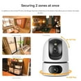 thumbnail image 2 of WIFI IP 10MP Camera Dual Indoor AI Human & Pet Detection Smart Color Night Vision PT Surveillance Cameras, 2 of 6