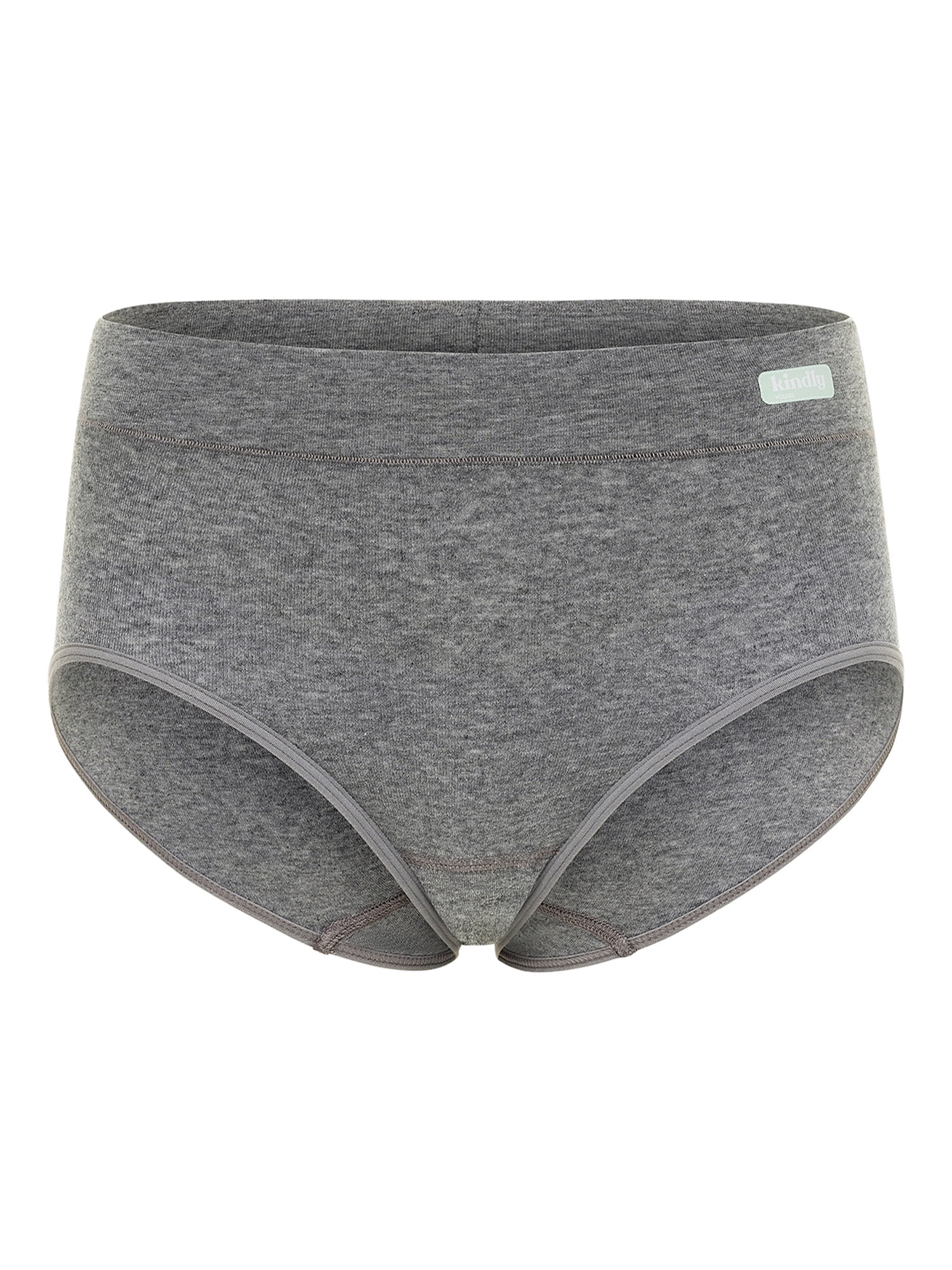 Kindly Yours Women’s Natural Comfort Cotton Modal Modern Brief Underwear, 3-Pack, Sizes XS-XXXL