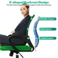 thumbnail image 3 of NiamVelo Mesh Office Chair Computer Desk Chair for Adults, Mid Back Rolling Chair Cheap office chairs with Lumbar Support Armrest for Home Office,Green（2 Pack）, 3 of 10