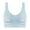 Light Blue, variant on Kctiaxy Tank Top with Built in Bra for Women Wireless Yoga Sports Bras Seamless Push Up Breathable Comfortable Everyday Bra Summer Deal