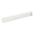 thumbnail image 2 of swan vt01803ss.010 ellipse solid surface 1-piece vanity side splash, 0.75-in l x 18-in h x 3-in h, white, 2 of 2