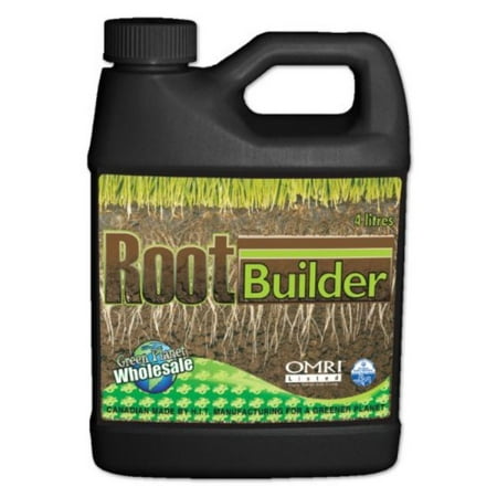 Green Planet Nutrients - ROOT BUILDER (4 Liters) | Microbial Soil Amendment, Increasing Microbial Biomass, Building of Soil Structure, Retention of Soil Moisture, Treatment of Soil Salinity Problems