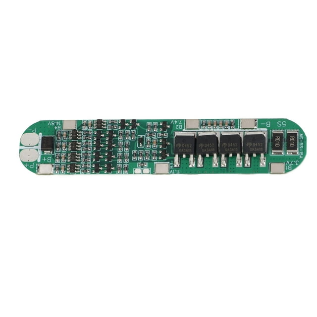 Placa de protección BMS para batería de iones de litio de 18,5 V/21 V, 15 A, 5S, para herramientas eléctricas (baterías 18560)