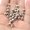 6mm-80pcs, variant on Round Ball Space Beads 3/4/5/6/8mm Bracelets Loose Charm Bead for DIY Necklaces -4.5mm-100pcs