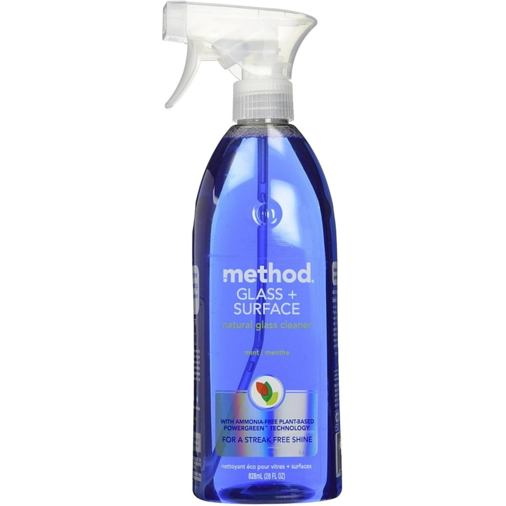 Method Glass & All Surface Cleaner, Mint 28 oz (Pack of 4) Walmart