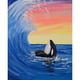 thumbnail image 1 of Taladro diamante pintura (DE1543) DIY mar completo olas delfín Rhinestone arte decoración del hogar 45x60cm Hugtrwg Para estrenar, 1 of 1