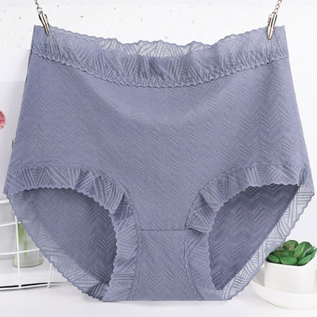 Big Discount: Panty Packs Women  Ropa Interior de Mujer  Women s High Waisted Soft Breathable Panties Stretch Briefs Seamless Ladies Briefs SOPATENOR Blue 2XL