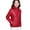 Wine, variant on Aboser Women Puffer Jacket with Hood Winter Full Zip Cropped Coat Lightweight Dolman Down Jackets Slim Fit Quilted Coats with Pocket