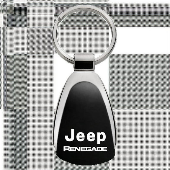 Au-TOMOTIVE GOLD Renegade Black Teardrop Key Fob