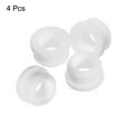 thumbnail image 3 of 4Pcs Snap Rubber Grommet Hole Plug Mount Dia 20mm ID 16mm H 14mm Seal Anti-Scratch for Cable Pipe White, 3 of 5