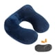 thumbnail image 1 of Almohada de viaje: soporte para el cuello de terciopelo 100 % suave para viajes y aviones, 1 of 8