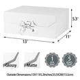 thumbnail image 3 of Caja de regalo GoooodGift con tapa magnética grande de 33 x 28 x 13 cm, 3 of 6