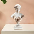 thumbnail image 5 of European Style, Famous People, Head Portraits, Bust, Statue, Home Decoration, , Resin Sculptures, Figurine, Art, - Antique Color, 5 of 7