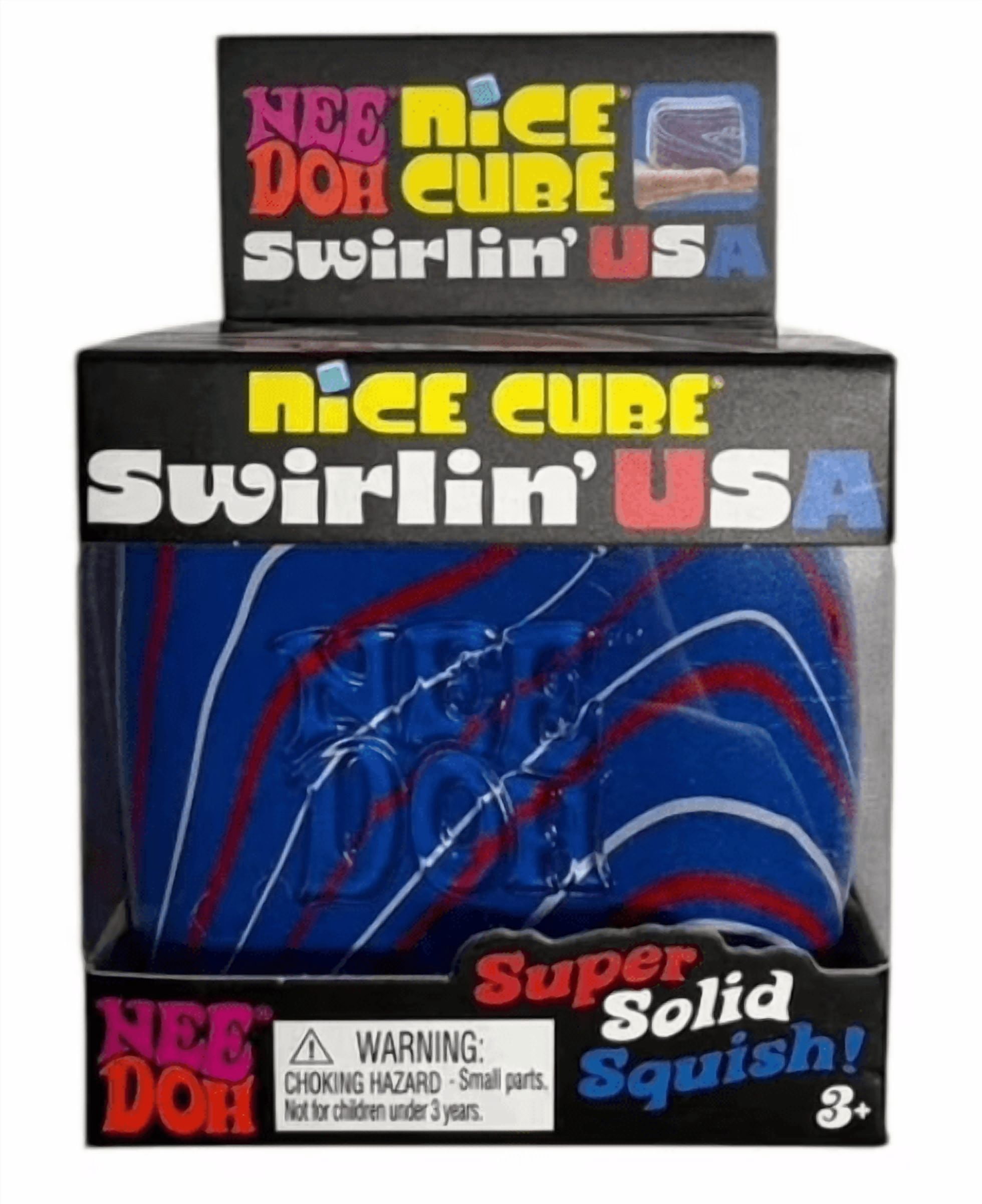 Nee Doh Swirlin Usa Nice Cube 1 pc