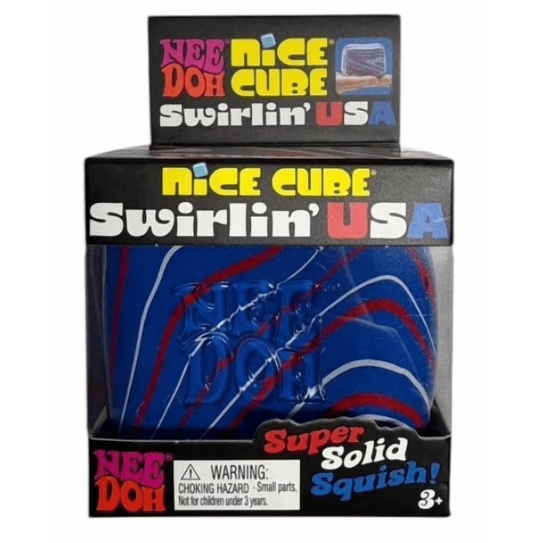 Nee Doh Swirlin Usa Nice Cube 1 pc - Walmart.com