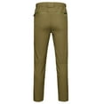 thumbnail image 6 of Little Donkey Andy Men's Fleece lined Hiking Ski Snow Pants Winter Softshell Pants Warm Amber Green XXL, 6 of 7