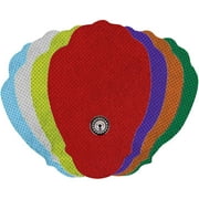 HealthmateForever Multi-Color Snap-on Hand-Shaped Replacement Electrode Pads Bundle
