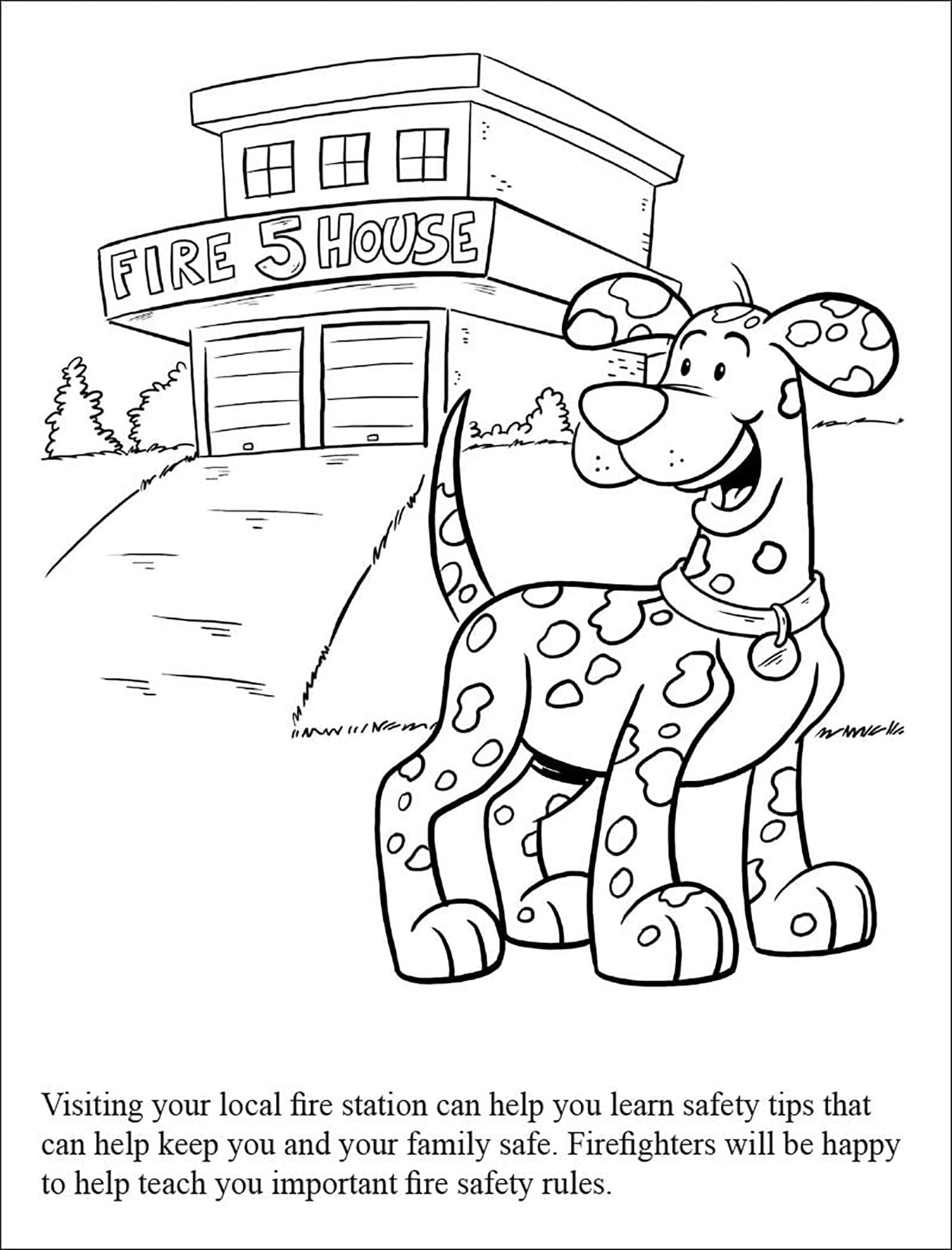 ZoCo: 25 Pack - A Visit to The Fire Station Kid's Educational Coloring & Activity Books