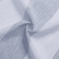 thumbnail image 2 of Metallic Semi Sheer Rugby Striped Grommet Top Window Curtains - Assorted Colors, 2 of 3