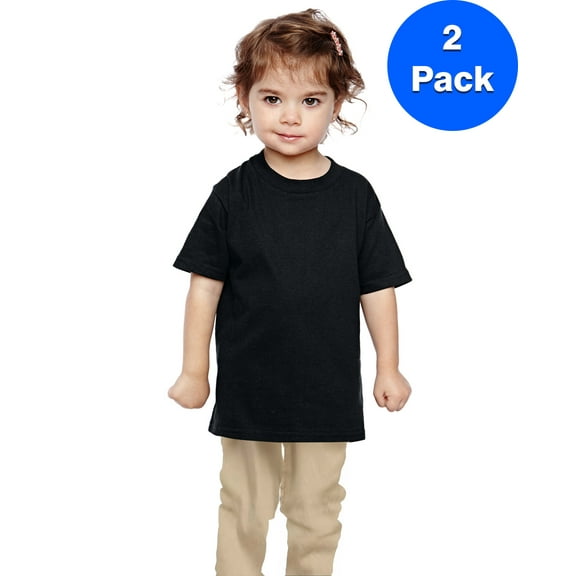 Boys Heavy Cotton 5.3 oz. T-Shirt 2 Pack