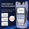 thumbnail image 3 of Handheld Fiber Optical PON Power Meter with Display PON Network Tester for FTTX//OLT 1310/1490/1550nm 300A-,1 * Power Meter, 3 of 6