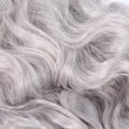 thumbnail image 3 of Pelucas de pelo para mujer, pelo largo sintético, peluca de pelo ondulado, peluca de pelo Natural rizado gris plateado, 3 of 8