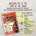 thumbnail image 4 of BeanVIVO Organics Three Bean Vegan Chili - Good Source of Fiber - Nutritious & Microwave Meals - Gluten-Free Plant Food - 10 oz Pouch, 4 of 10
