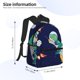 thumbnail image 2 of Disketp Astronaut Dinosaur and Space Mochila Ligera Clásica con Múltiples Bolsillos, Mochila Casual para Hombre y Mujer, Ideal para Escuela, Trabajo y Viajes, 2 of 6