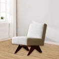 thumbnail image 4 of Sofá Silla Muebles Lujo Simple Sin Brazos Para Sala De Recepción Oficina Balcón Beige, 4 of 6