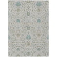 thumbnail image 2 of Addison Rugs Chantille Indoor/Outdoor Traditional Global Silver Machine Washable Rectangle Rug, 5' x 7'6", 2 of 8