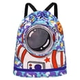 thumbnail image 4 of Mochila de natación para niños con bolsa de cordón de separación seca y húmeda, 4 of 11