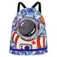 thumbnail image 4 of Mochila de natación para niños con bolsa de cordón de separación seca y húmeda, 4 of 11