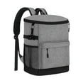 thumbnail image 1 of Mochila refrigerador de almacenamiento de alimentos mochila para hombres para mujeres que trabajan gris, 1 of 8