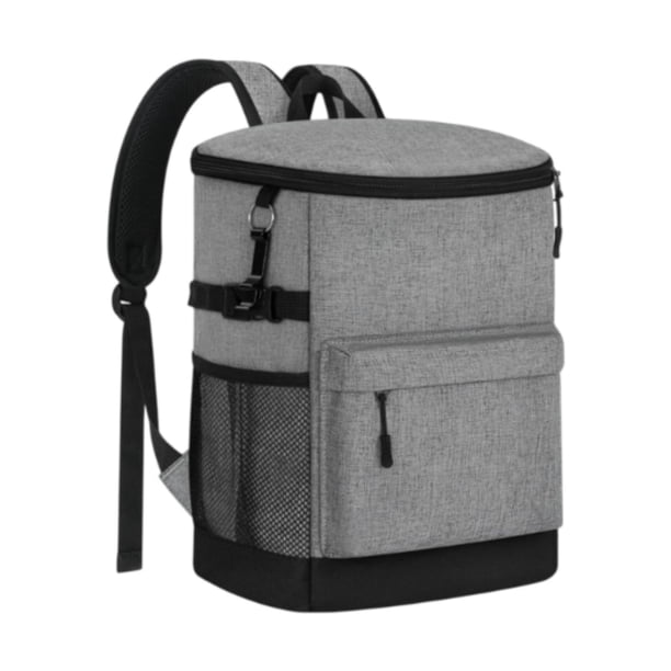 Mochila ligera, portátil y fresca, con aislamiento térmico para hombre. gris
