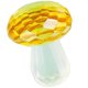 thumbnail image 1 of Crystal Mushroom Figurine Statue Sculpture Home Ornament, 1 of 4