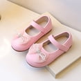 thumbnail image 2 of IUJSOY Toddler Little Girls Cute Bowknot Flats Mary Jane Princess Dress Shoes Wedding Flower Shoes, 2 of 7