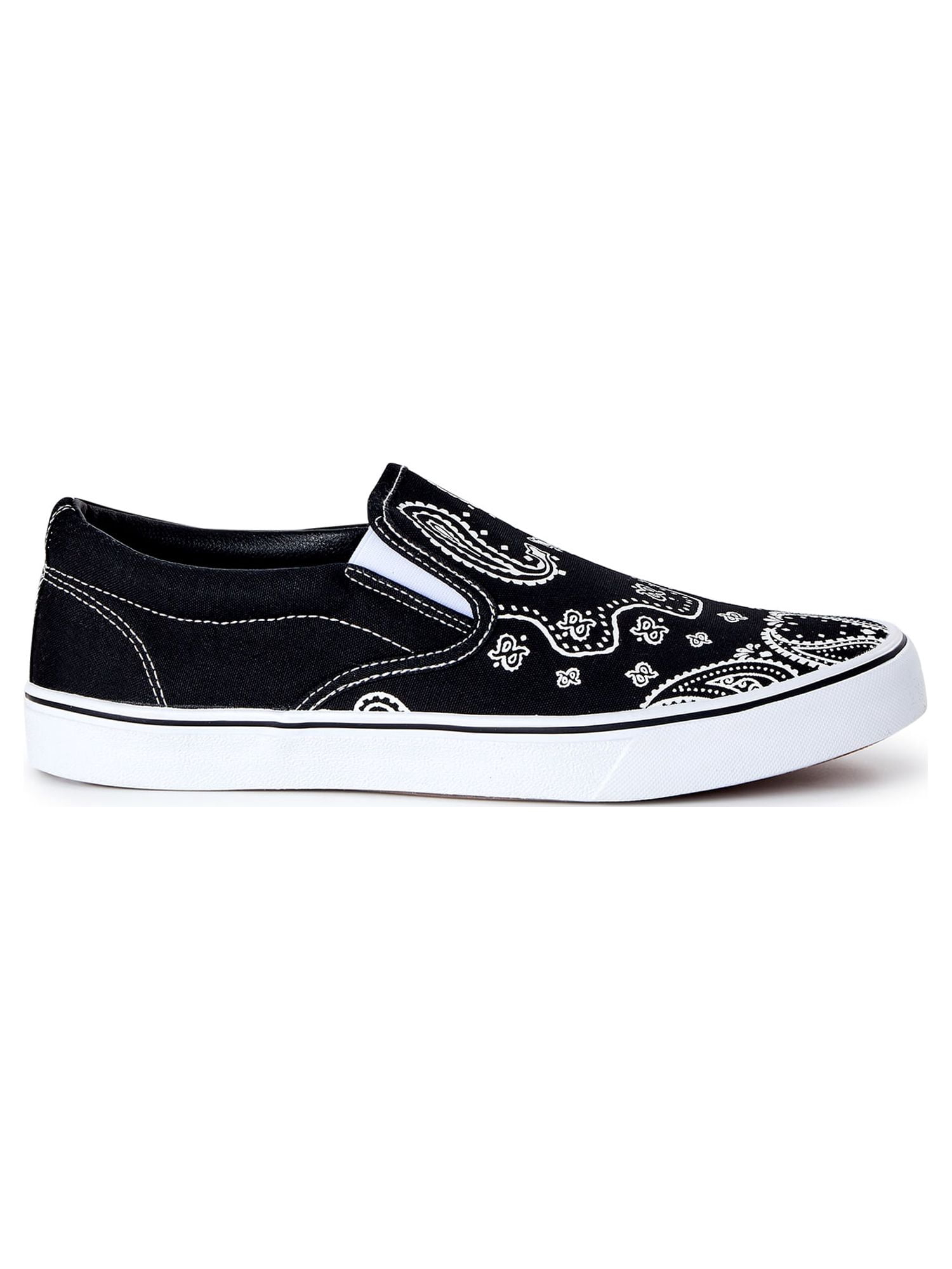No Boundaries Men's Clinton Canvas Skate Slip On Sneakers
