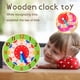 thumbnail image 2 of Reloj De Madera Montessori Para Niños, Juguetes Con Horas, Minutos Y Segundos, Relojes De Colores, Juegos, 2 of 3