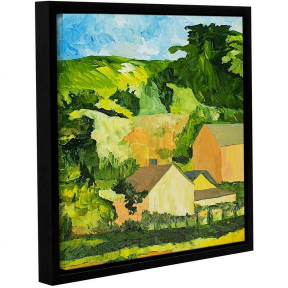ArtWall Allan Friedlander "Sonoma Home" Gallery-wrapped Floater-framed Canvas