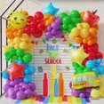 thumbnail image 1 of Kit con forma de arco con forma de guirnalda con globos, para el regreso a clases, 158 piezas, 1 of 6
