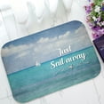 thumbnail image 1 of Felpudo de cita inspiradora ABPHQTO Just Sail Away 40x60 cm, 1 of 1