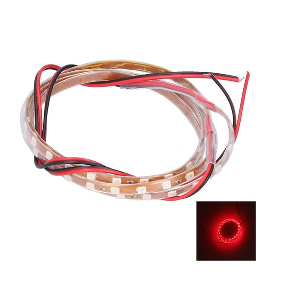 Tira de luces LED de 90 cm, tira de luces LED flexible de 90 cm, diseño fácil de usar