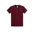 thumbnail image 5 of Port & Company Men's Classic Fit Tall Essential Cotton T-Shirt Cardinal X-Large Tall, 5 of 6