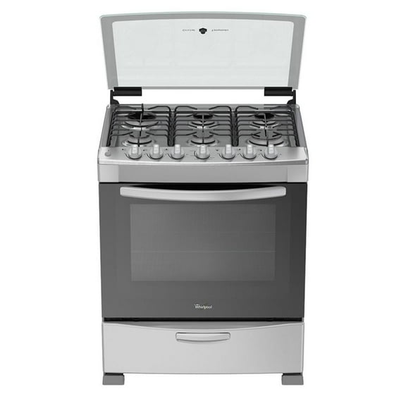 Estufa Whirlpool 30 Pulgadas Silver